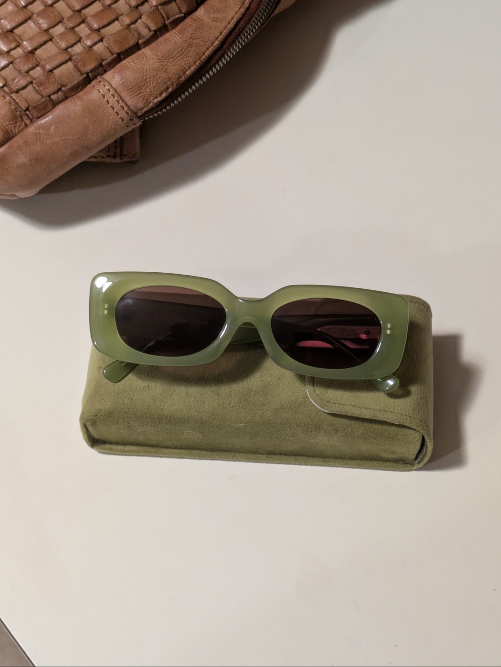 Green SupaPhreek Crap Eyewear Sunglasses